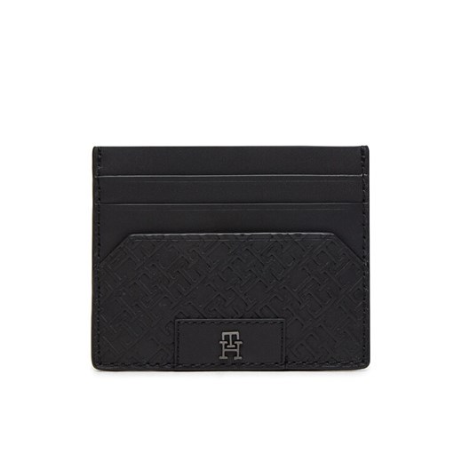 Etui na karty kredytowe Tommy Hilfiger Th Monogram Cc Holder AM0AM12169 Czarny ze sklepu eobuwie.pl w kategorii Etui - zdjęcie 182114492