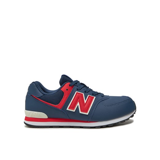 Sneakersy New Balance GC574KIK Granatowy ze sklepu eobuwie.pl w kategorii Buty sportowe dziecięce - zdjęcie 182114504