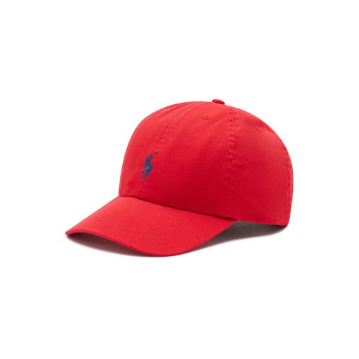 Czapka z daszkiem Polo Ralph Lauren Clsc Cap 323552489003 Czerwony ze sklepu eobuwie.pl w kategorii Czapki z daszkiem męskie - zdjęcie 182114602