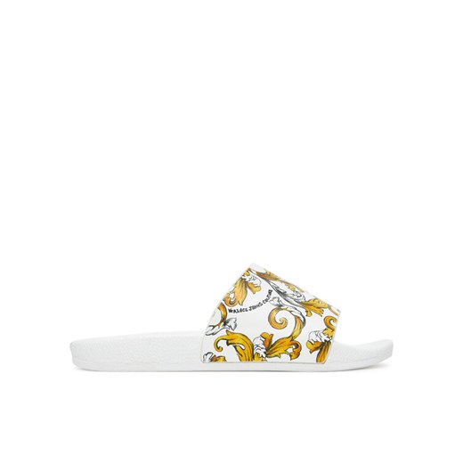 Klapki Versace Jeans Couture 78VA3SQ3 Biały ze sklepu eobuwie.pl w kategorii Klapki damskie - zdjęcie 182114654