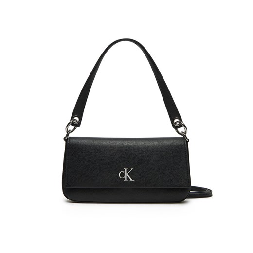 Torebka Calvin Klein Jeans K60K613048 Czarny ze sklepu eobuwie.pl w kategorii Torebki damskie - zdjęcie 182114854
