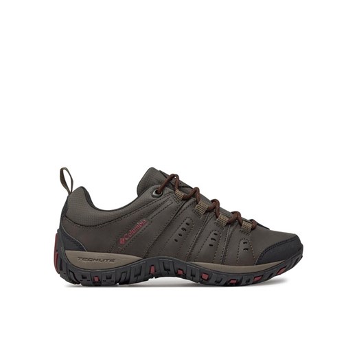 Trekkingi Columbia Woodburn II BM3923 Brązowy ze sklepu eobuwie.pl w kategorii Buty trekkingowe męskie - zdjęcie 182114860