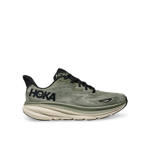 Buty do biegania Hoka Clifton 9 1127895 Khaki ze sklepu eobuwie.pl w kategorii Buty sportowe męskie - zdjęcie 182114912