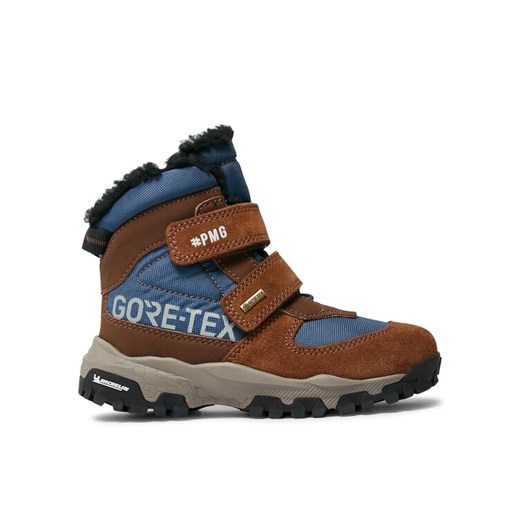 Kozaki Primigi GORE-TEX 6924111 M Brązowy ze sklepu eobuwie.pl w kategorii Buty zimowe dziecięce - zdjęcie 182114934