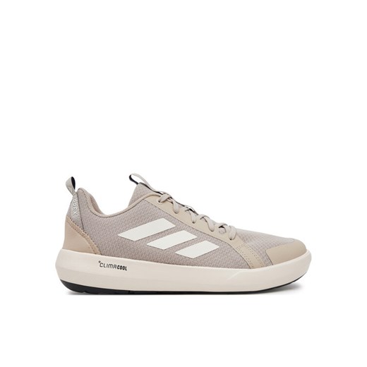 Trekkingi adidas Terrex Boat Climacool JI3501 Beżowy ze sklepu eobuwie.pl w kategorii Buty trekkingowe męskie - zdjęcie 182114974