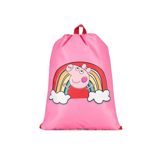 Worek Peppa Pig ACCCS-AW24-107PP Różowy ze sklepu eobuwie.pl w kategorii Plecaki dla dzieci - zdjęcie 182115060
