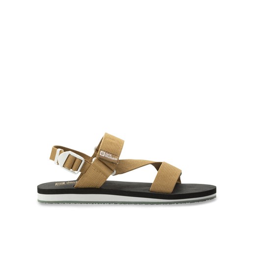 Sandały Jack Wolfskin Urban Entdeckung Belt Sandal 4056801 Brązowy ze sklepu eobuwie.pl w kategorii Sandały damskie - zdjęcie 182115111