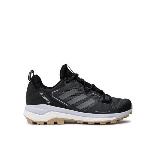 Trekkingi adidas Terrex Skychaser 2 Gtx W GORE-TEX Czarny ze sklepu eobuwie.pl w kategorii Buty sportowe damskie - zdjęcie 182115143