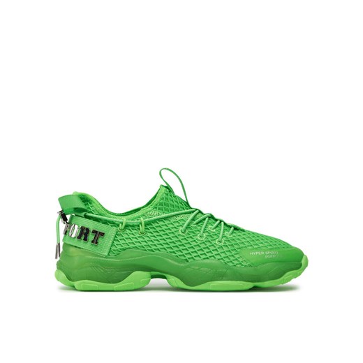 Sneakersy Plein Sport SADS USC0522 STE003N Zielony ze sklepu eobuwie.pl w kategorii Buty sportowe damskie - zdjęcie 182115191