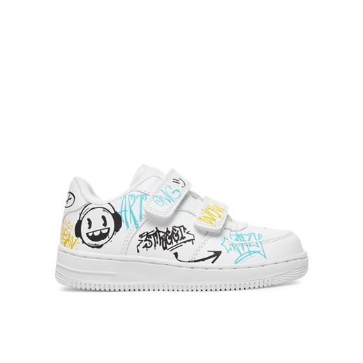 Sneakersy Action Boy K191562 Biały ze sklepu eobuwie.pl w kategorii Buty sportowe dziecięce - zdjęcie 182115270