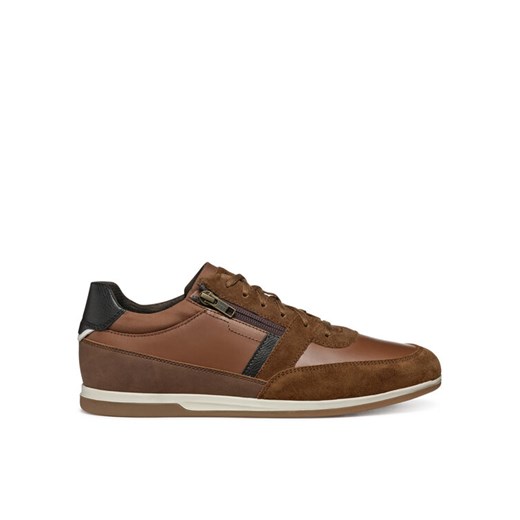 Sneakersy Geox U Renan U554GA 02285 C6003 Brązowy ze sklepu eobuwie.pl w kategorii Buty sportowe męskie - zdjęcie 182115360