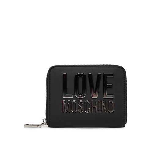 Duży Portfel Damski LOVE MOSCHINO JC5732PP0MKD000B Czarny ze sklepu eobuwie.pl w kategorii Portfele damskie - zdjęcie 182115391