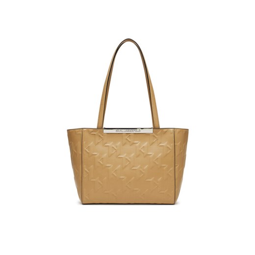 Torebka KARL LAGERFELD A2W30026 Brązowy ze sklepu eobuwie.pl w kategorii Torby Shopper bag - zdjęcie 182115440