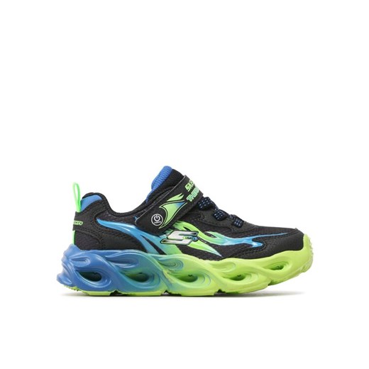 Sneakersy Skechers Heat-Flux 400103L/BBLM Czarny ze sklepu eobuwie.pl w kategorii Buty sportowe dziecięce - zdjęcie 182115512