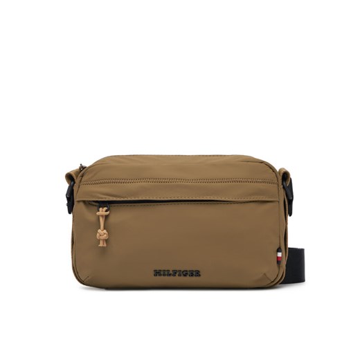 Saszetka Tommy Hilfiger Th Colour Ew Reporter AM0AM13219 Khaki ze sklepu eobuwie.pl w kategorii Torby męskie - zdjęcie 182115563