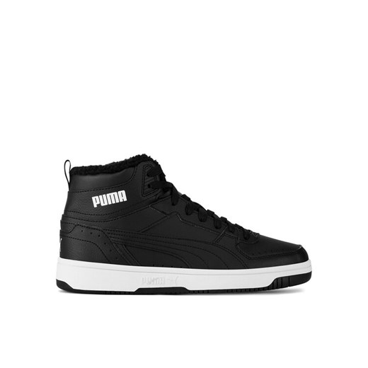 Sneakersy Puma REBOUND JOY FUR 37557601 Czarny ze sklepu eobuwie.pl w kategorii Buty sportowe męskie - zdjęcie 182115584
