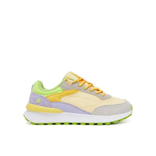 Sneakersy Gioseppo Otisfield 75045-P Żółty ze sklepu eobuwie.pl w kategorii Buty sportowe dziecięce - zdjęcie 182115643