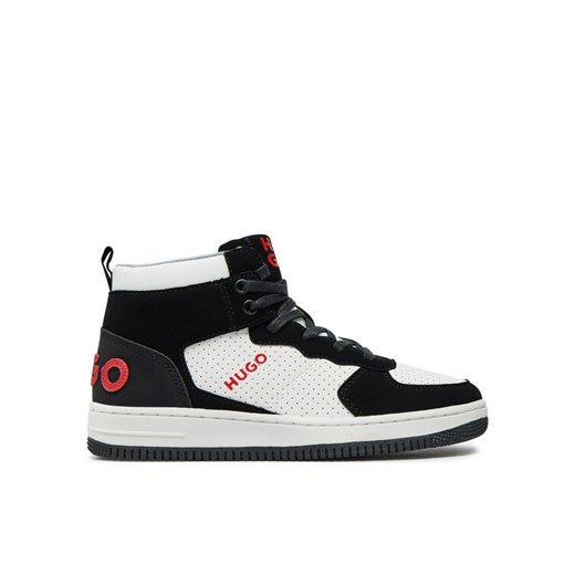 Sneakersy Hugo G00245 S Czarny ze sklepu eobuwie.pl w kategorii Buty sportowe dziecięce - zdjęcie 182115653