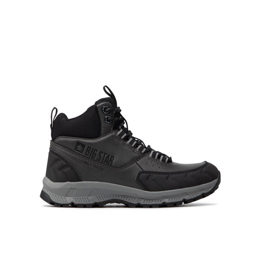 Trapery Big Star Shoes II274454 Szary ze sklepu eobuwie.pl w kategorii Workery damskie - zdjęcie 182115710