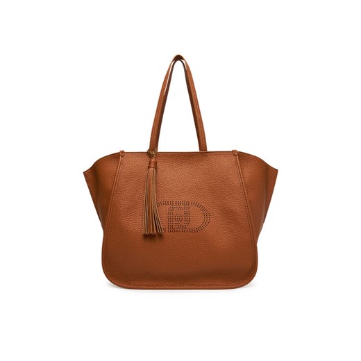 Torebka Liu Jo L Tote AA5012 E0161 Brązowy ze sklepu eobuwie.pl w kategorii Torby Shopper bag - zdjęcie 182115783