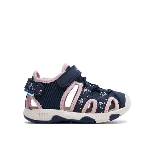 Sandały Geox B Sandal Multy Girl B450DB 0ASCE CF48T M Granatowy ze sklepu eobuwie.pl w kategorii Sandały dziecięce - zdjęcie 182115851