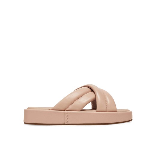 Klapki Clarks Alda Glide 26181185 Różowy ze sklepu eobuwie.pl w kategorii Klapki damskie - zdjęcie 182115912