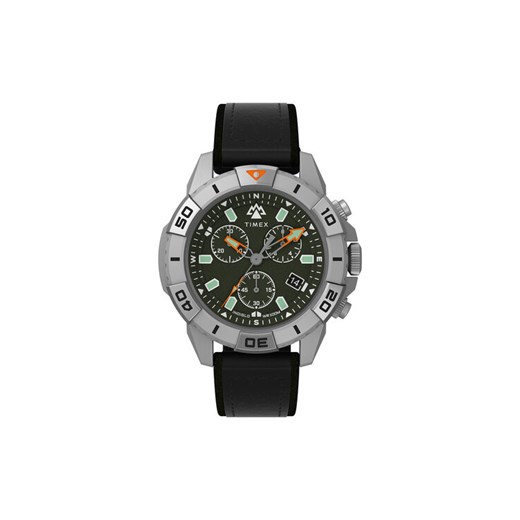Zegarek Timex Expedition Ridge Chronograph TW2W16100 Czarny ze sklepu eobuwie.pl w kategorii Zegarki - zdjęcie 182115953