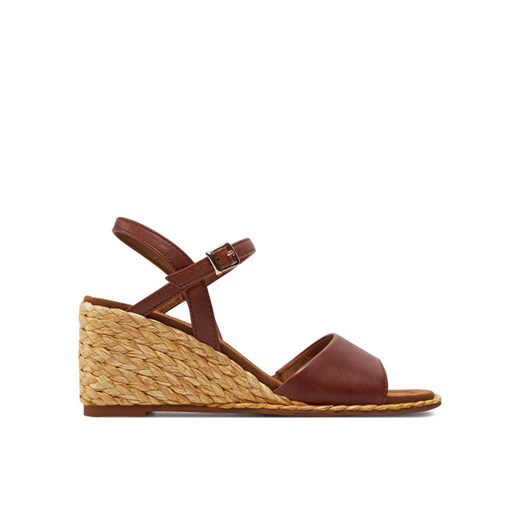 Espadryle Caprice 9-28307-42 Brązowy ze sklepu eobuwie.pl w kategorii Sandały damskie - zdjęcie 182115961