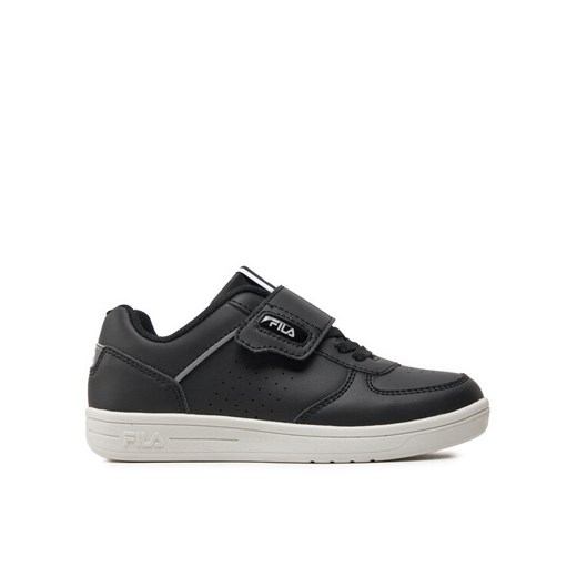 Sneakersy Fila C. Court Velcro Kids FFK0120 Czarny ze sklepu eobuwie.pl w kategorii Buty sportowe dziecięce - zdjęcie 182115992