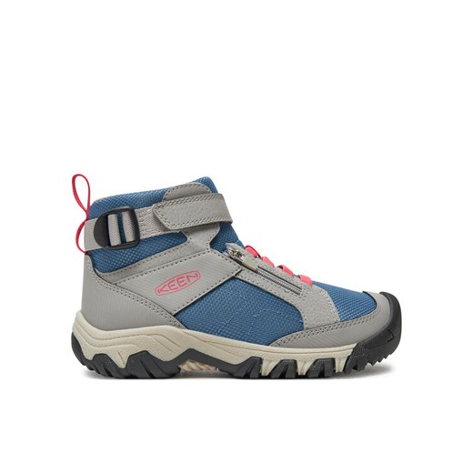 Trekkingi Keen Targhee Boundless 1029518 Niebieski ze sklepu eobuwie.pl w kategorii Buty trekkingowe dziecięce - zdjęcie 182116054