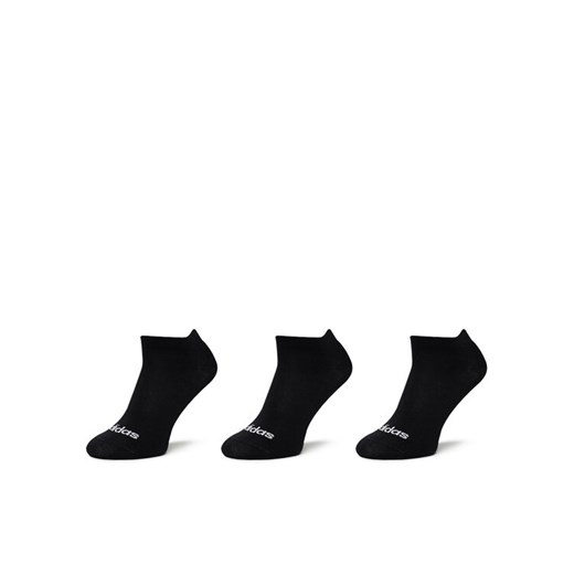 Skarpety adidas IC1299 3-PACK Czarny ze sklepu eobuwie.pl w kategorii Skarpetki damskie - zdjęcie 182116103