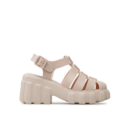 Sandały Melissa Megan Ad 33835 Beżowy ze sklepu eobuwie.pl w kategorii Sandały damskie - zdjęcie 182116133