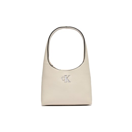 Torebka Calvin Klein Jeans Minimal Monogram Shoulder Bag K60K610843 Écru 00 eobuwie.pl