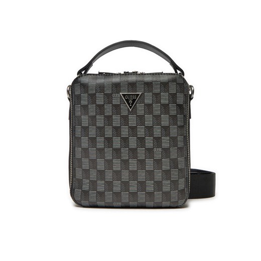 Saszetka Guess Torino-Jet Set Eco Mini-Bags HMTOJS P4253 Czarny ze sklepu eobuwie.pl w kategorii Saszetki - zdjęcie 182116263