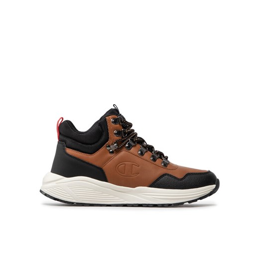 Sneakersy Champion Climb Rx Mid S21924-CHA-MS053 Brązowy ze sklepu eobuwie.pl w kategorii Buty sportowe męskie - zdjęcie 182116461