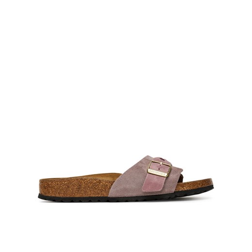 Klapki Birkenstock Oita Braided 1029123 Różowy ze sklepu eobuwie.pl w kategorii Klapki damskie - zdjęcie 182116470