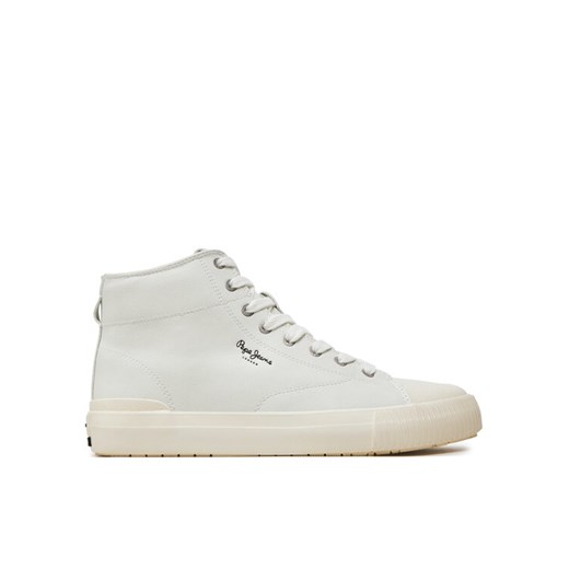 Sneakersy Pepe Jeans Ben Moon M PMS31064 Biały ze sklepu eobuwie.pl w kategorii Buty sportowe męskie - zdjęcie 182116484
