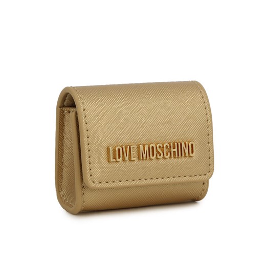 Etui na słuchawki LOVE MOSCHINO JC6451PP4IK2390A Złoty ze sklepu eobuwie.pl w kategorii Etui - zdjęcie 182116513