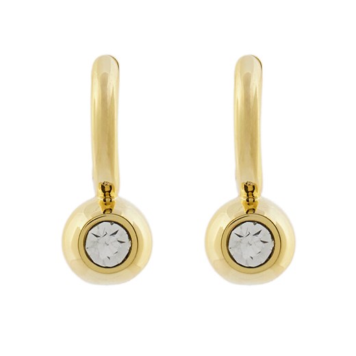Kolczyki Fossil Bright Baubles JA7254710 Złoty ze sklepu eobuwie.pl w kategorii Kolczyki - zdjęcie 182116550