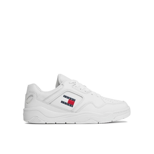 Sneakersy Tommy Jeans Tjm Leather Outsole Color EM0EM01350 Biały Tommy Jeans 45 eobuwie.pl