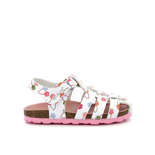 Sandały Kickers Summertan 961651-10-33 Biały ze sklepu eobuwie.pl w kategorii Sandały dziecięce - zdjęcie 182116654