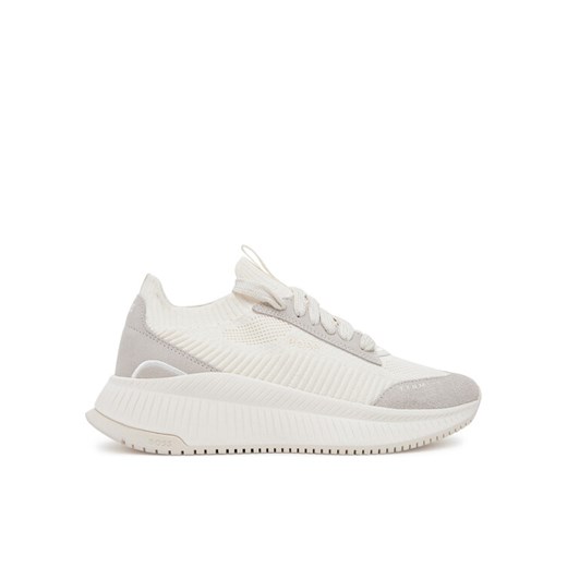 Sneakersy BOSS Ttnm Evo 50536413 Biały ze sklepu eobuwie.pl w kategorii Buty sportowe damskie - zdjęcie 182116682