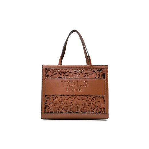 Torebka TOUS Shopping Xl Amaya K.Shock 2001660643 Brązowy ze sklepu eobuwie.pl w kategorii Torby Shopper bag - zdjęcie 182116732