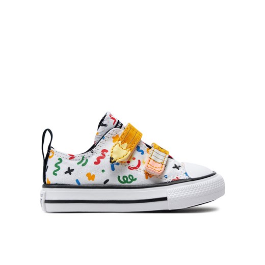 Trampki Converse Chuck Taylor All Star Easy-On Doodles A07219C Biały ze sklepu eobuwie.pl w kategorii Trampki dziecięce - zdjęcie 182116793