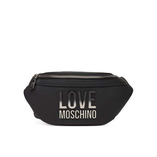 Saszetka nerka LOVE MOSCHINO JC4259PP0MKD000B Czarny ze sklepu eobuwie.pl w kategorii Nerki - zdjęcie 182116820