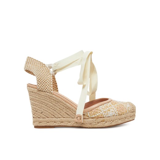 Espadryle Guess FLJCRY FAL04 Biały ze sklepu eobuwie.pl w kategorii Espadryle damskie - zdjęcie 182116833