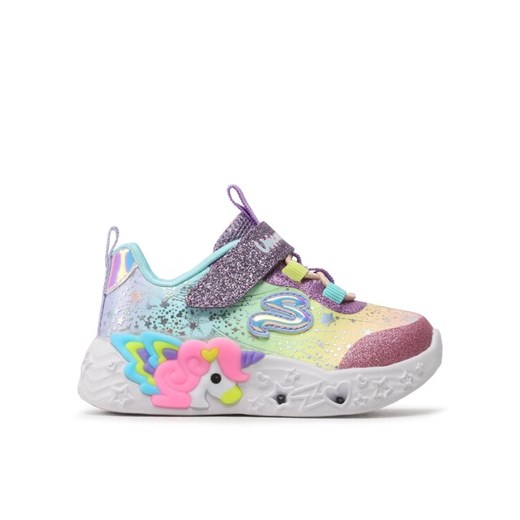 Sneakersy Skechers Twilight Dream 302681N/PRMT Kolorowy ze sklepu eobuwie.pl w kategorii Buty sportowe dziecięce - zdjęcie 182116884