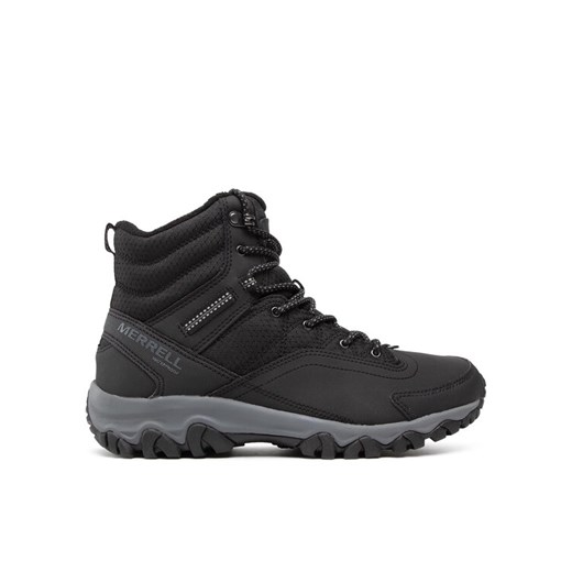 Trekkingi Merrell Thermo Akita Mid Wp J036441 Czarny ze sklepu eobuwie.pl w kategorii Buty trekkingowe męskie - zdjęcie 182116920