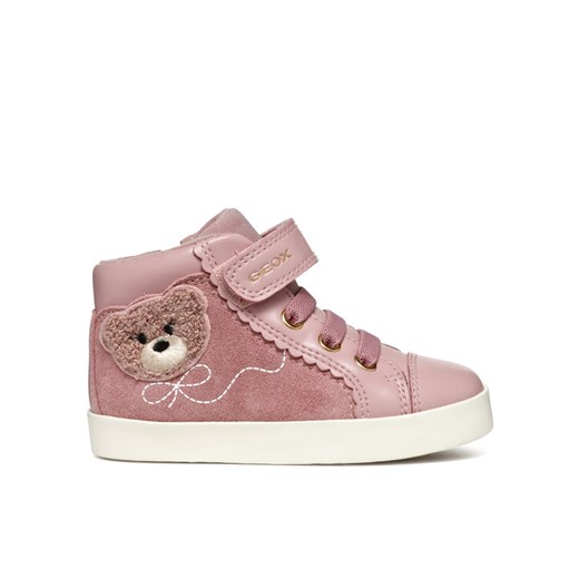 Sneakersy Geox B Kilwi Girl B46D5A 022NF C8056 S Różowy ze sklepu eobuwie.pl w kategorii Buty sportowe dziecięce - zdjęcie 182116954