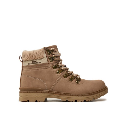 Trapery Lee Cooper LCJ-24-03-3042LA Beżowy ze sklepu eobuwie.pl w kategorii Botki - zdjęcie 182117021